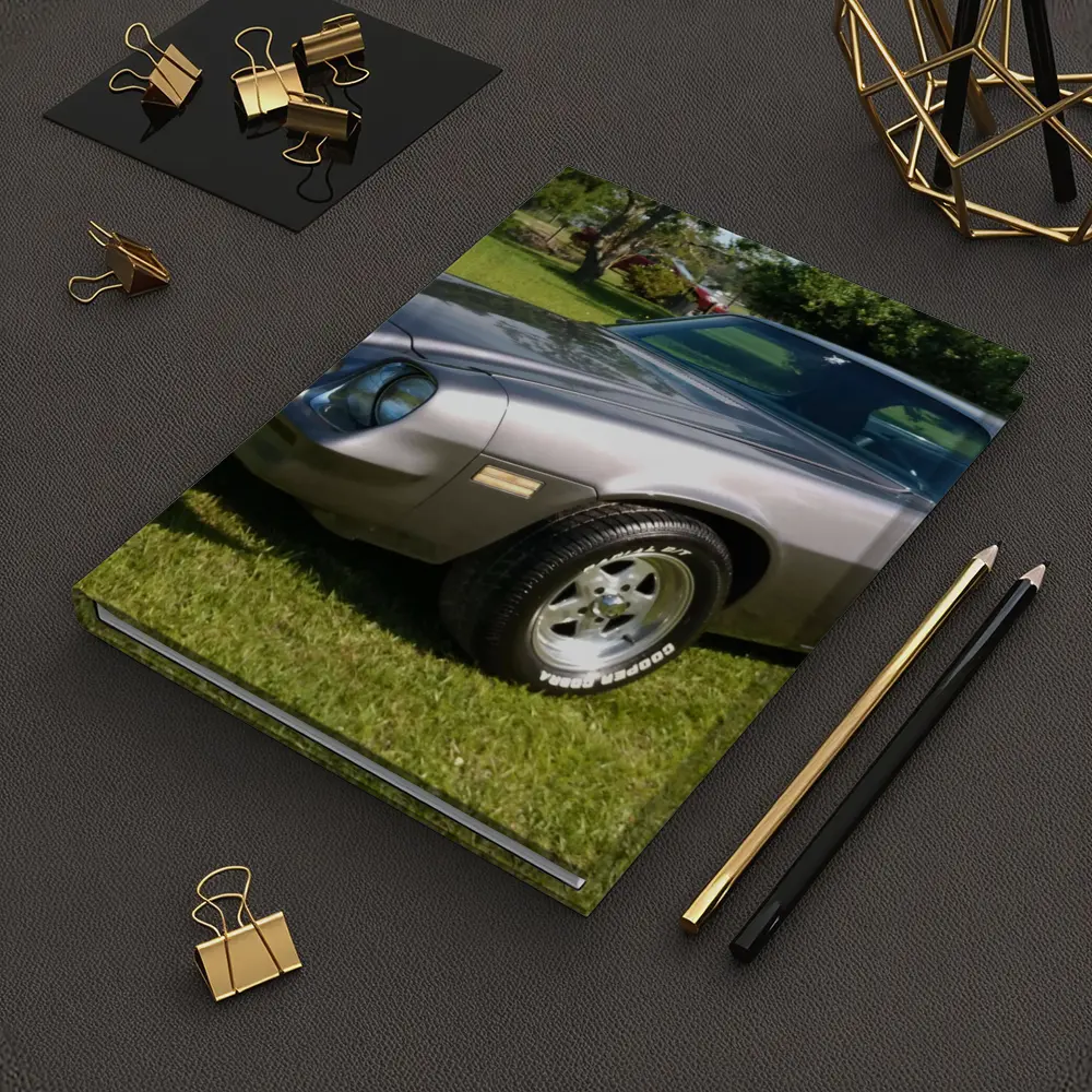1981 Chevrolet Camaro Silver Muscle Car – Notebooks