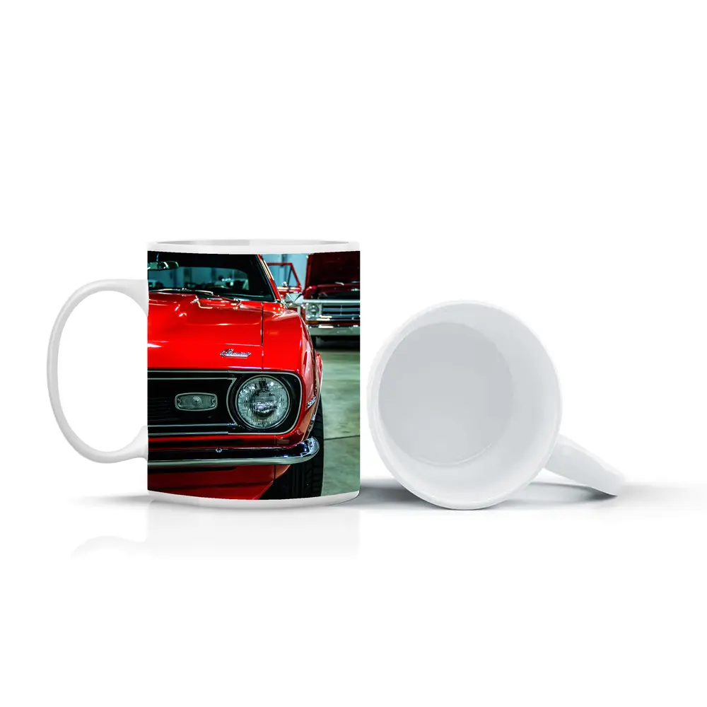 Chevrolet Camaro Red Muscle Car Garage – Mugs