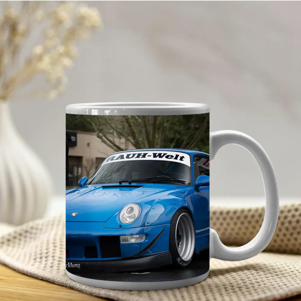 RWB Rauh Welt Porsche 911 Blue Meet – Mugs