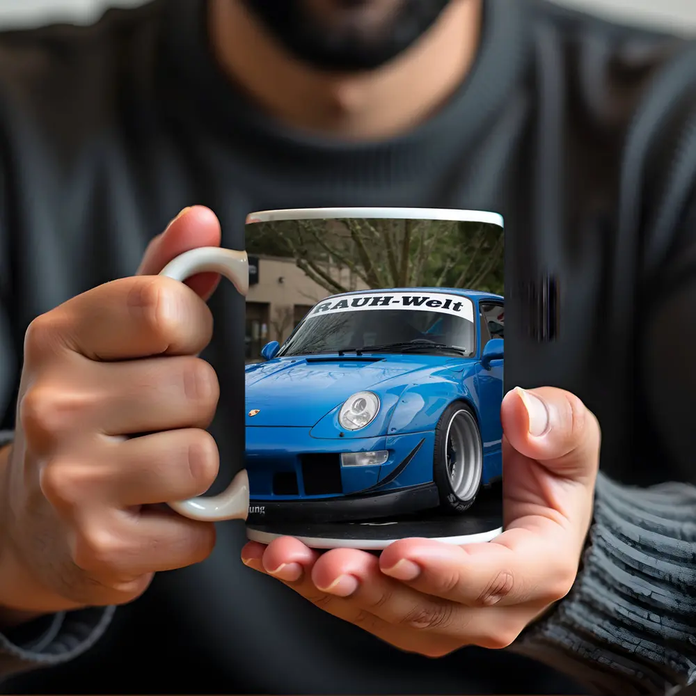 RWB Rauh Welt Porsche 911 Blue Meet – Mugs