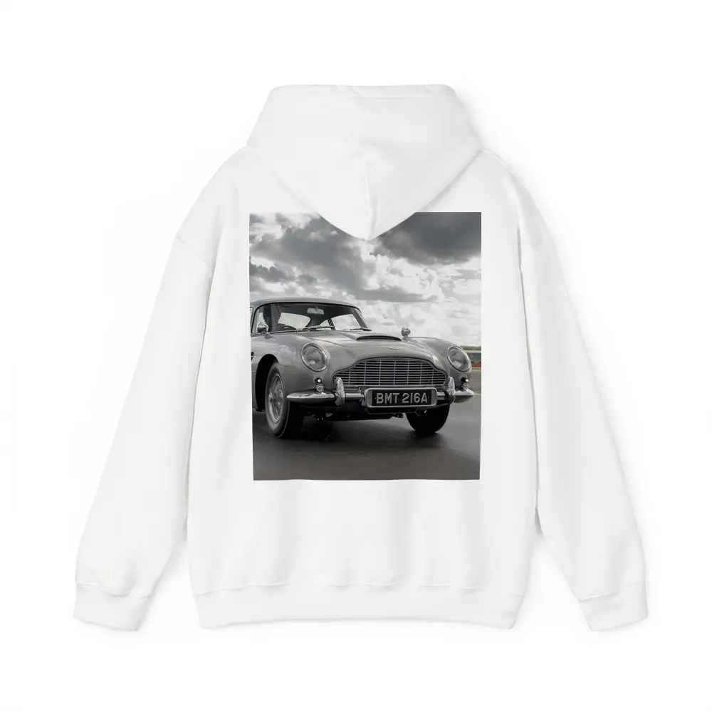 Aston Martin DB5 Silver Classic Track Drive – Hoodies