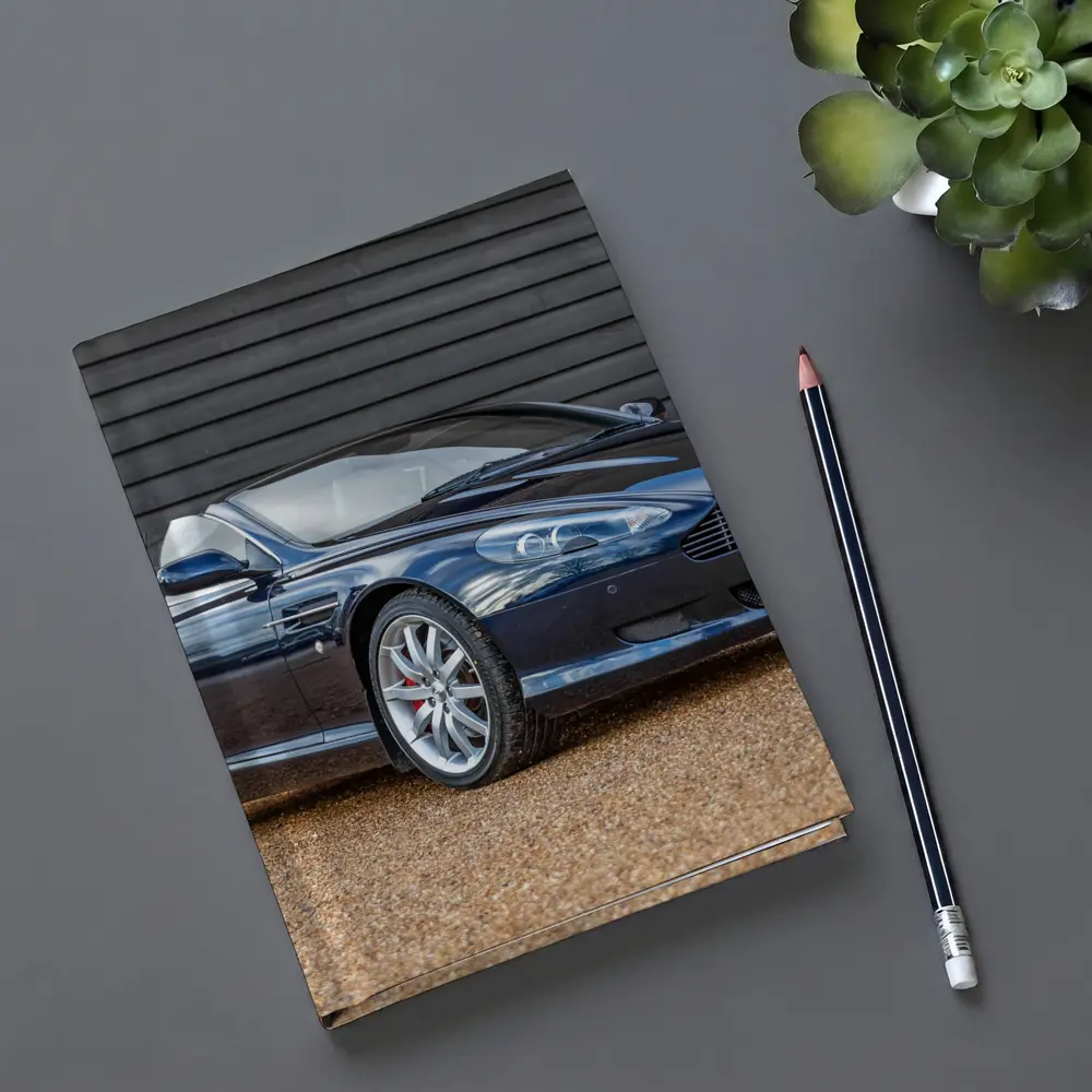 Aston Martin DB9 Volante Deep Blue Convertible – Notebooks