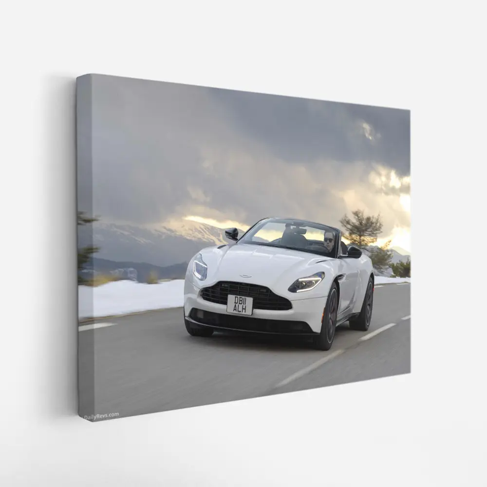 Aston Martin DB11 Volante Winter Mountain Drive – Wall Art