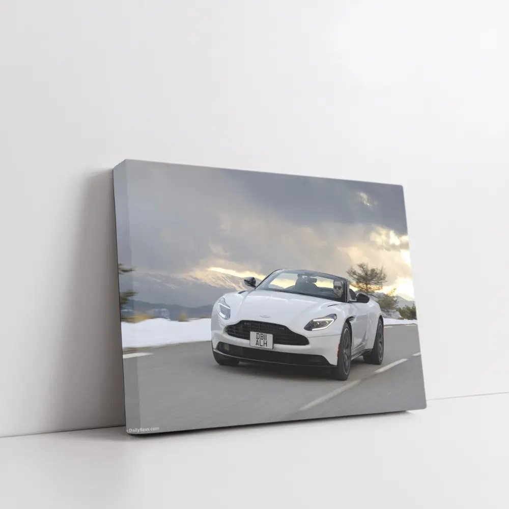 Aston Martin DB11 Volante Winter Mountain Drive – Wall Art