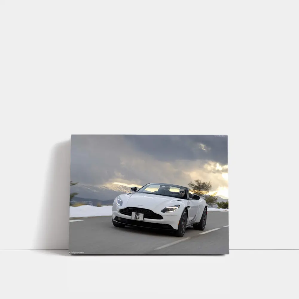 Aston Martin DB11 Volante Winter Mountain Drive – Wall Art