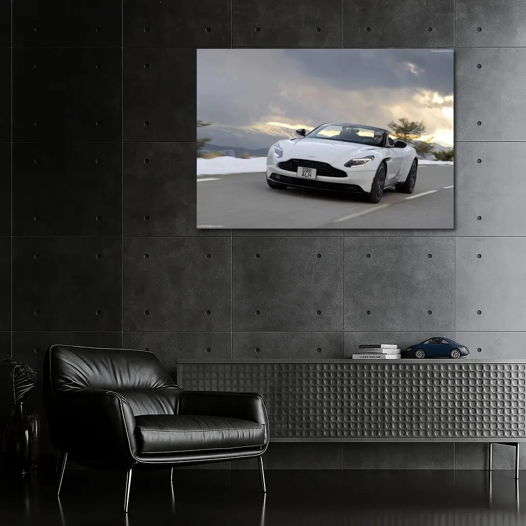 Aston Martin DB11 Volante Winter Mountain Drive – Wall Art