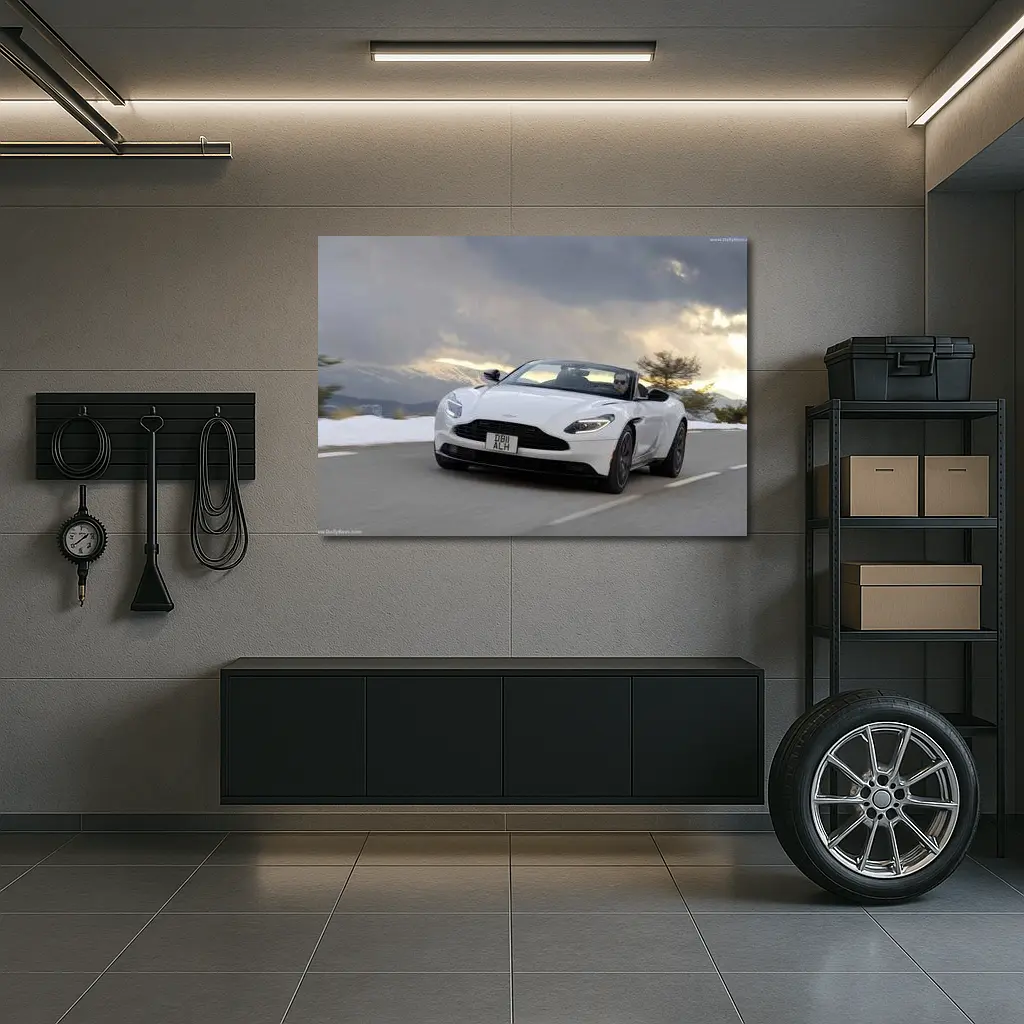 Aston Martin DB11 Volante Winter Mountain Drive – Wall Art