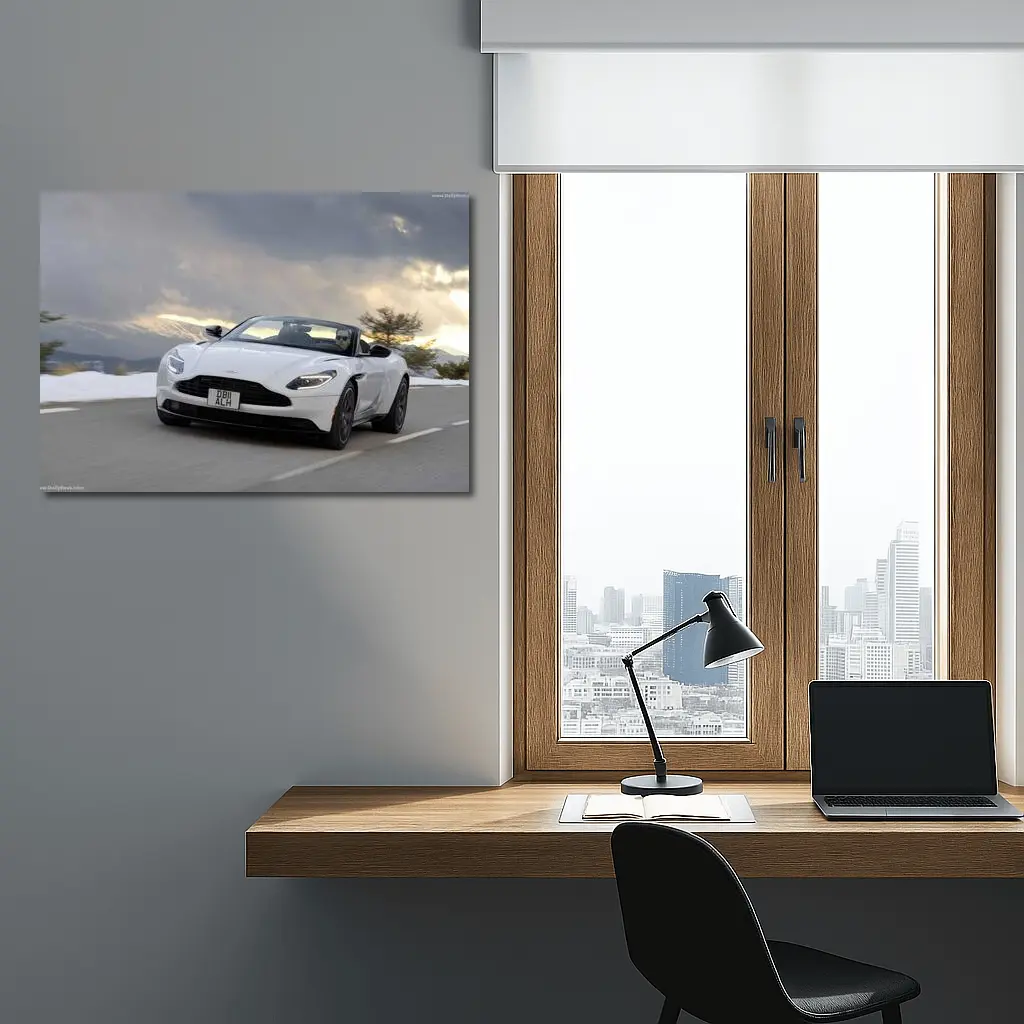 Aston Martin DB11 Volante Winter Mountain Drive – Wall Art