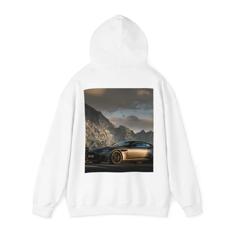 Aston Martin DBS Superleggera Mountain Road Dusk – Hoodies