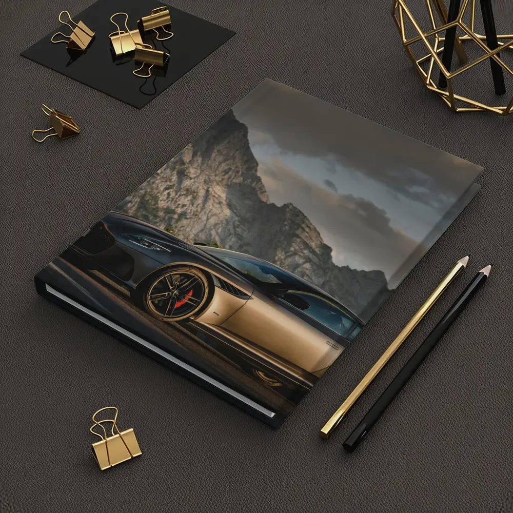 Aston Martin DBS Superleggera Mountain Road Dusk – Notebooks