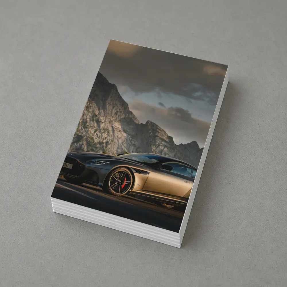 Aston Martin DBS Superleggera Mountain Road Dusk – Postcards