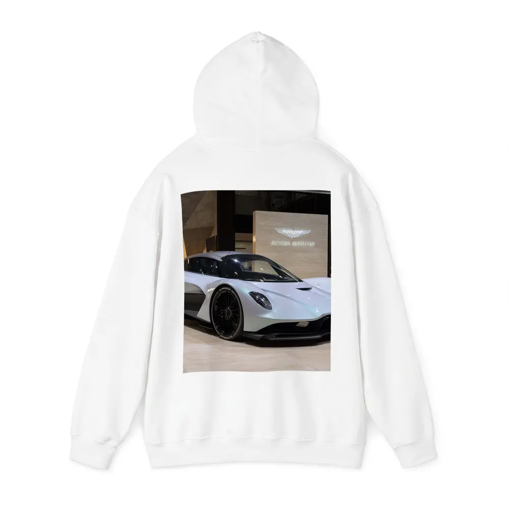 Aston Martin Valhalla Silver Showroom Display – Hoodies