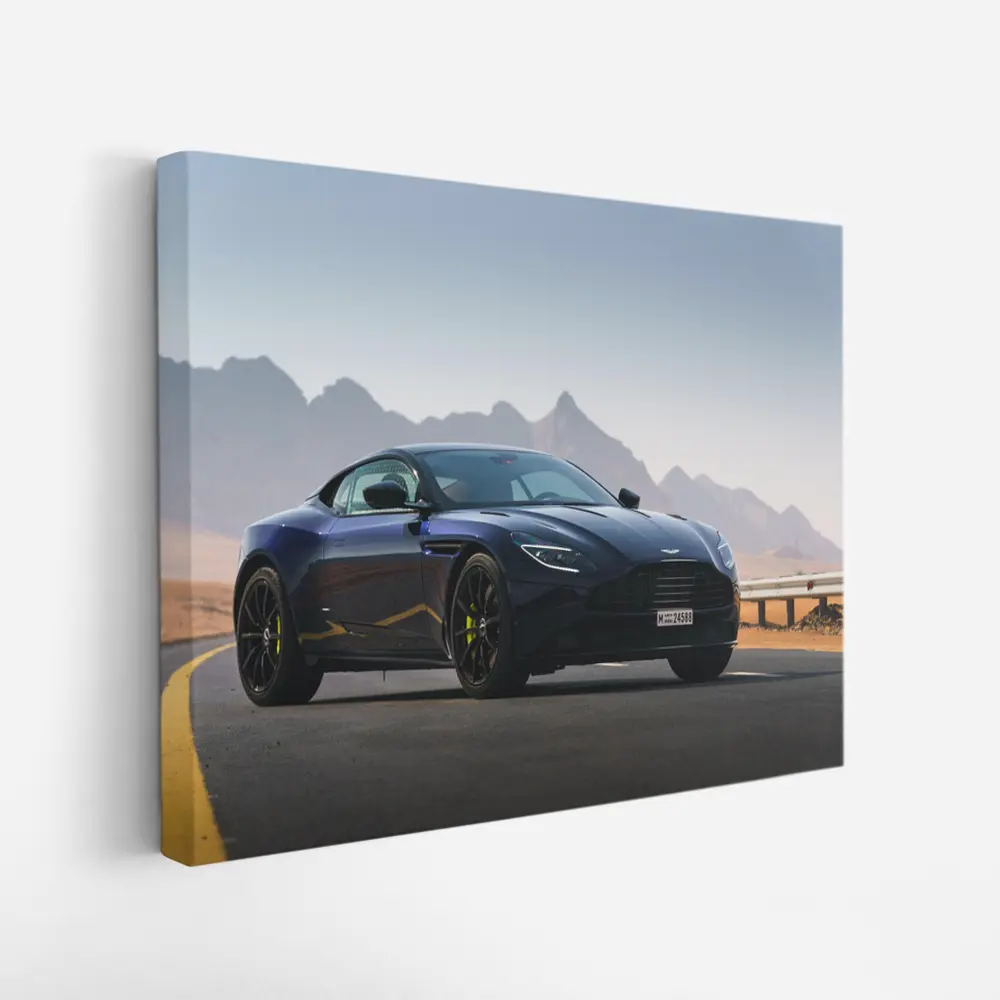 Aston Martin DB11 Desert Mountain Road – Wall Art