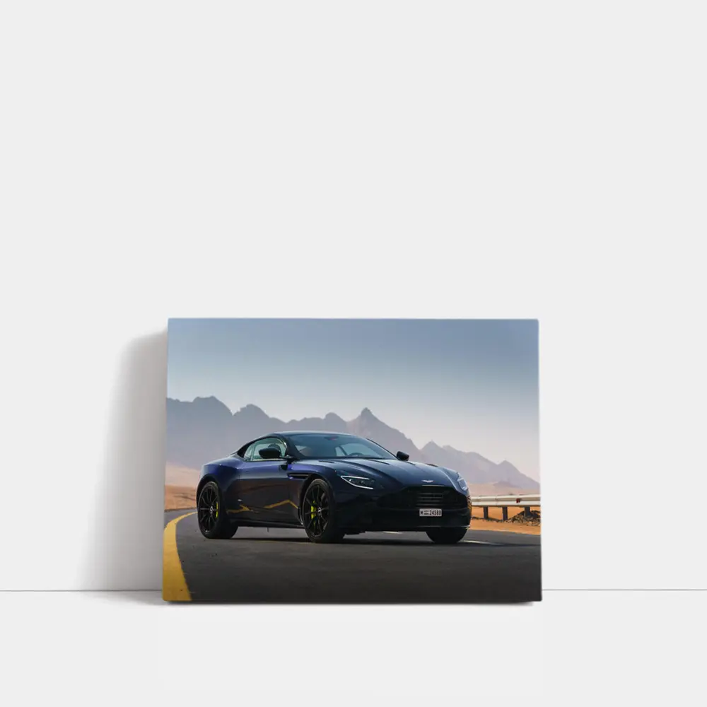 Aston Martin DB11 Desert Mountain Road – Wall Art