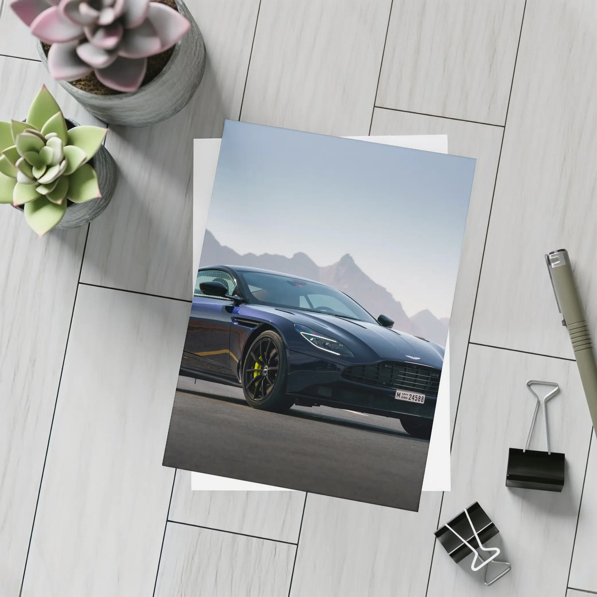 Aston Martin DB11 Desert Mountain Road – Postcards