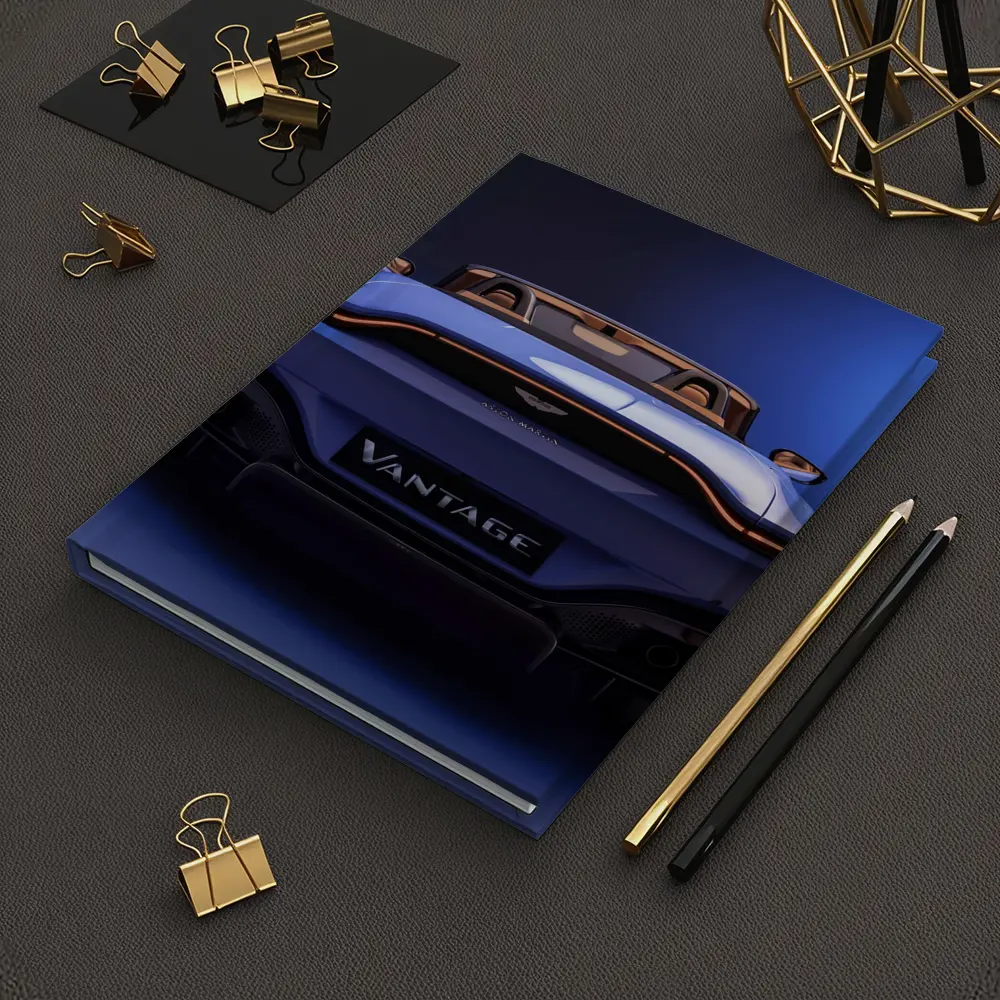 Aston Martin Vantage Roadster Rear Studio Blue – Notebooks
