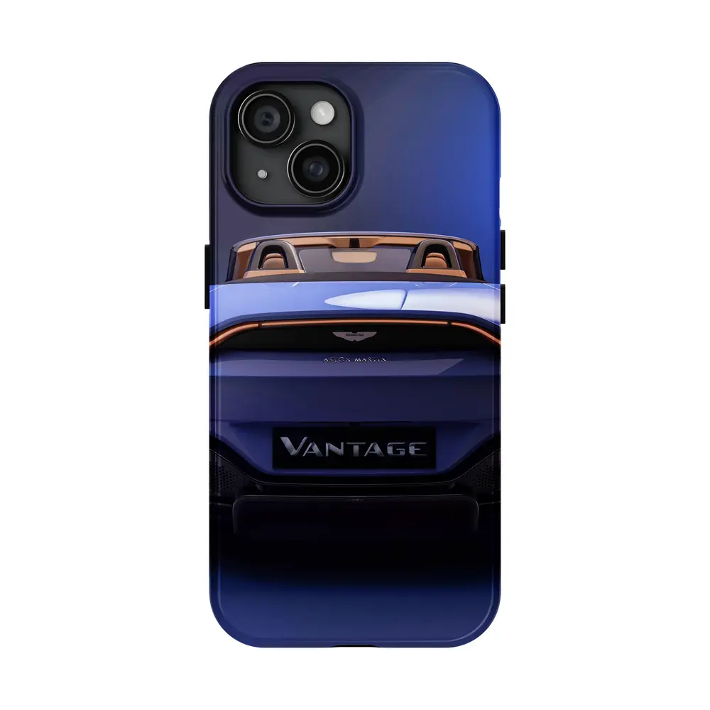 Aston Martin Vantage Roadster Rear Studio Blue – Cases