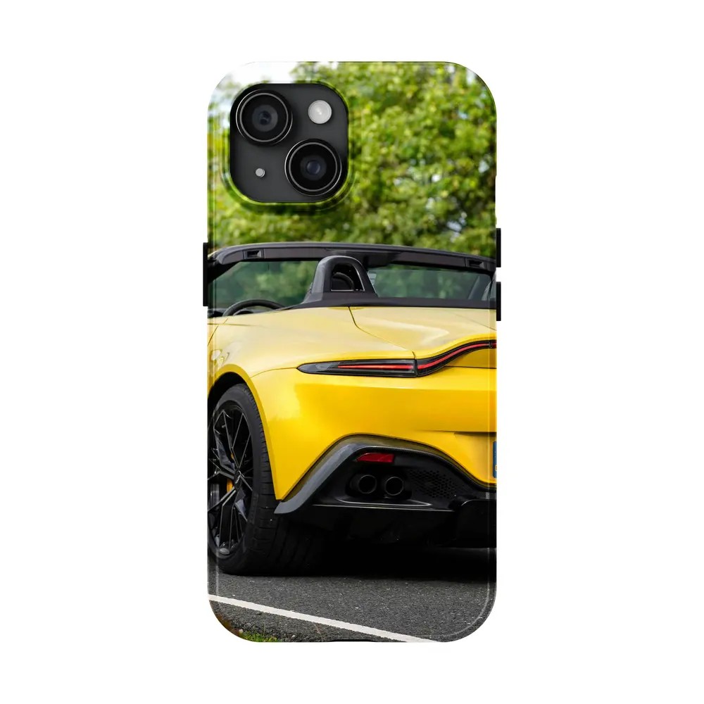 Aston Martin Vantage Roadster Yellow Country Road – Cases