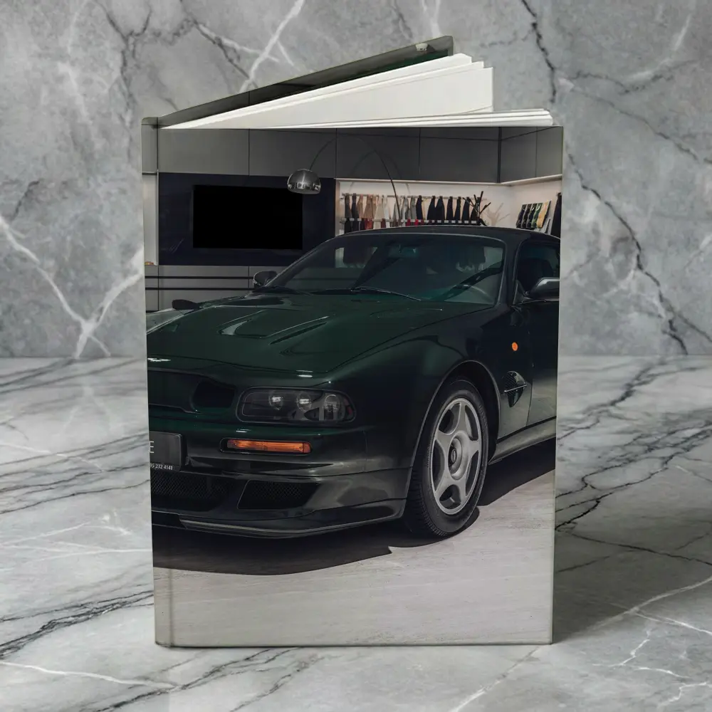 Aston Martin Vantage Green Showroom Display – Notebooks