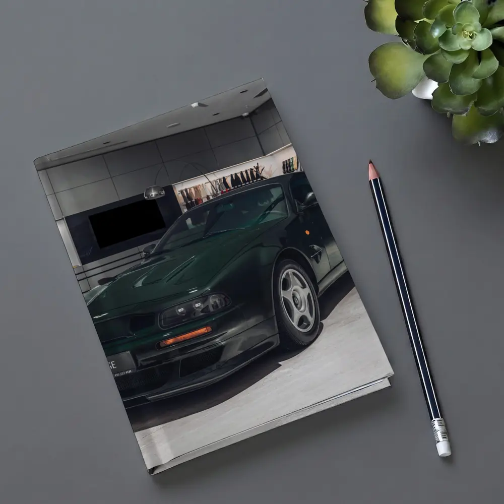 Aston Martin Vantage Green Showroom Display – Notebooks