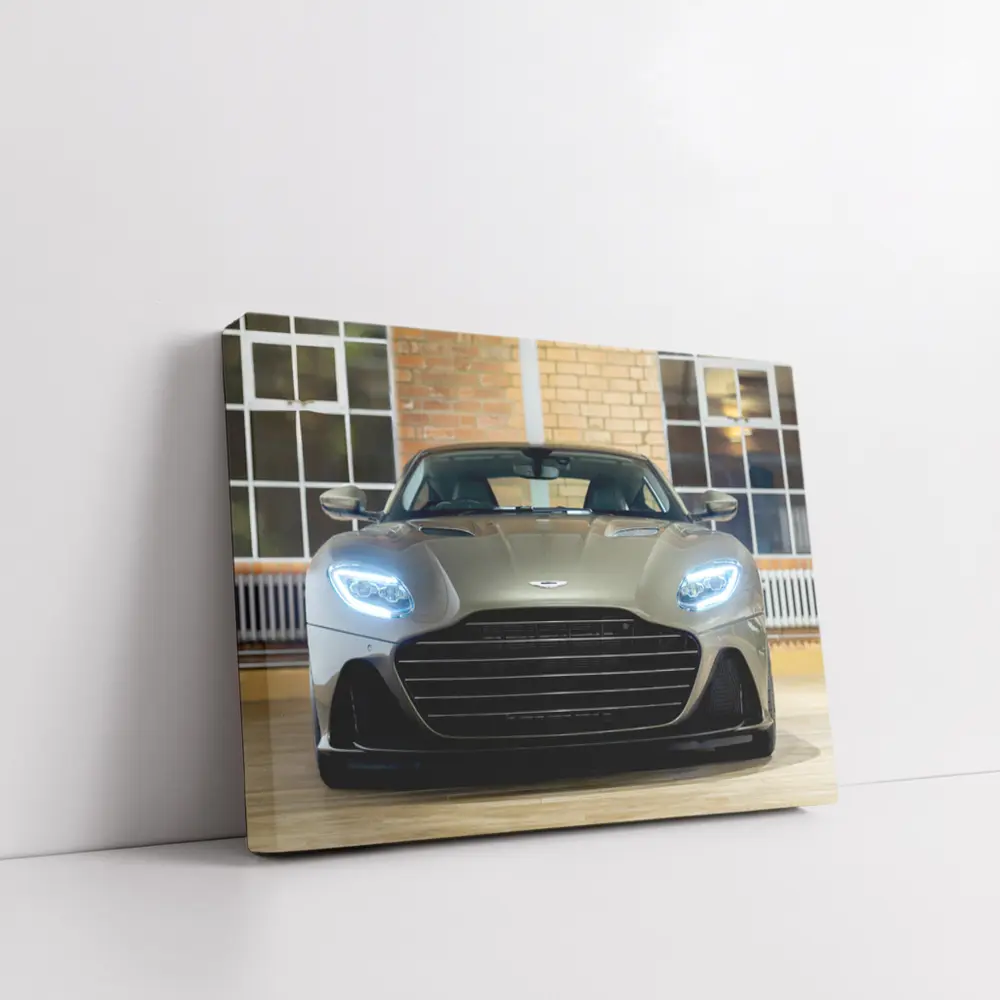 Aston Martin DBS Superleggera Front View Indoor – Wall Art