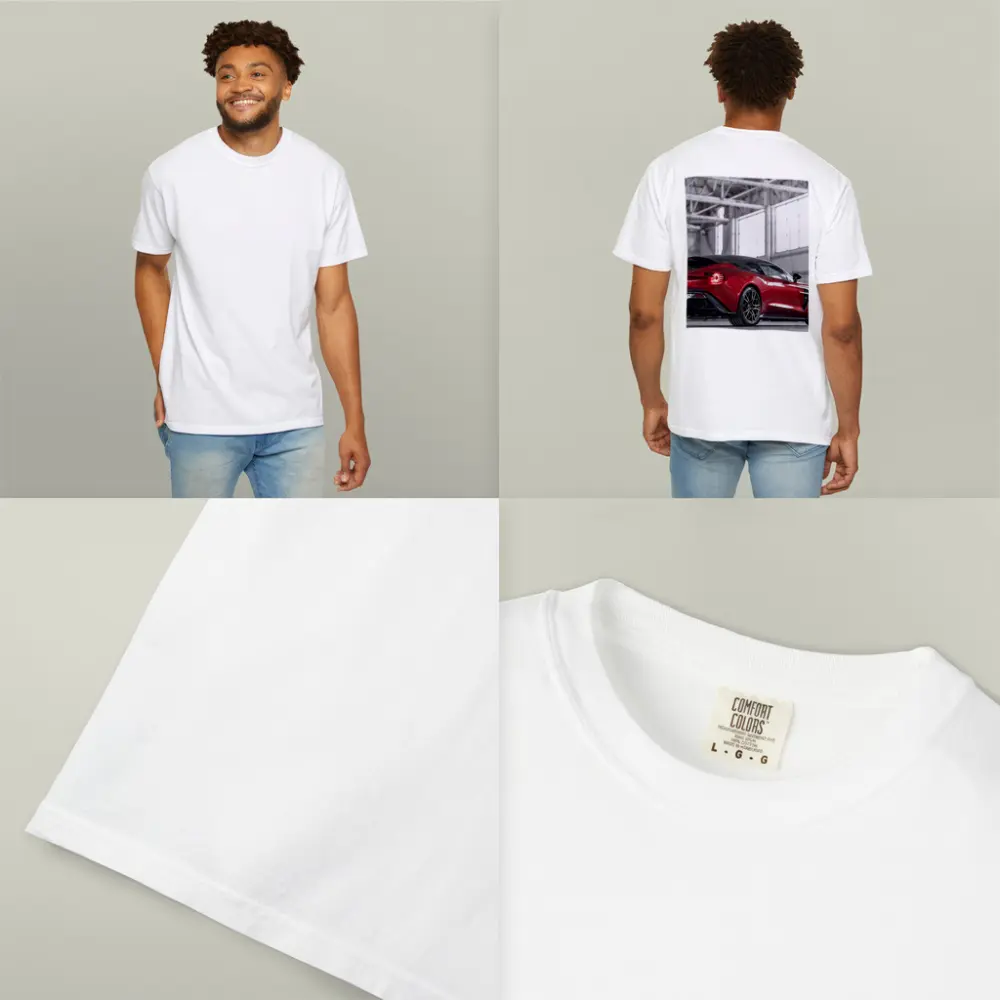 Aston Martin Vanquish Zagato Red Indoor Hangar – T-Shirts
