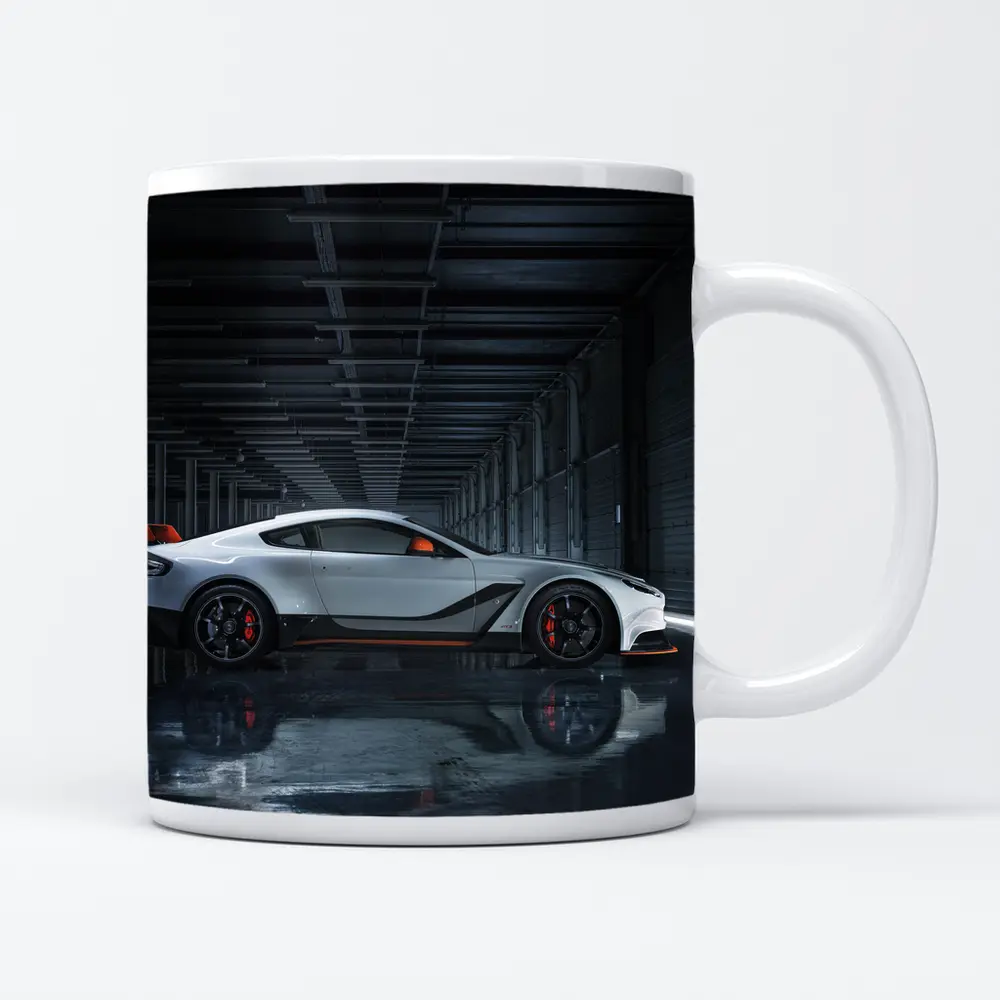 Aston Martin Vantage GT3 Dark Garage Side – Mugs