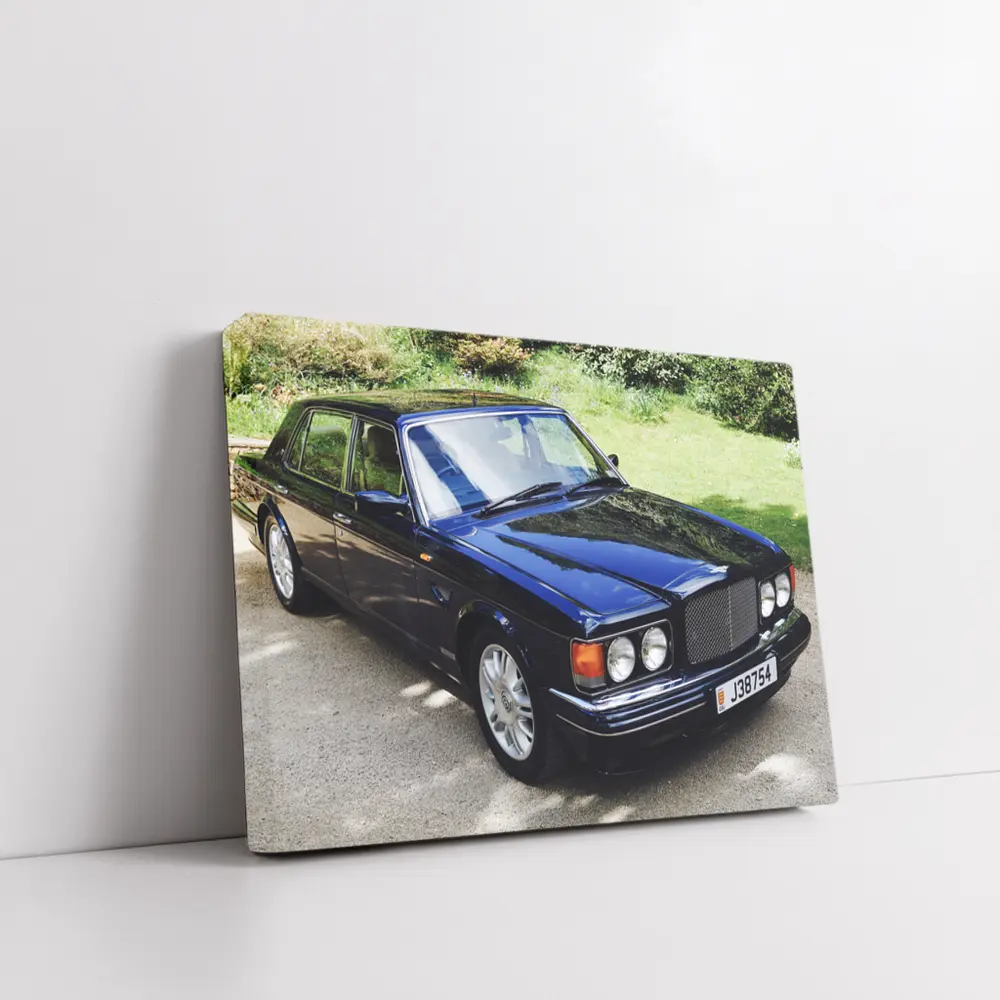 Bentley Brooklands Dark Blue Driveway Setting – Wall Art