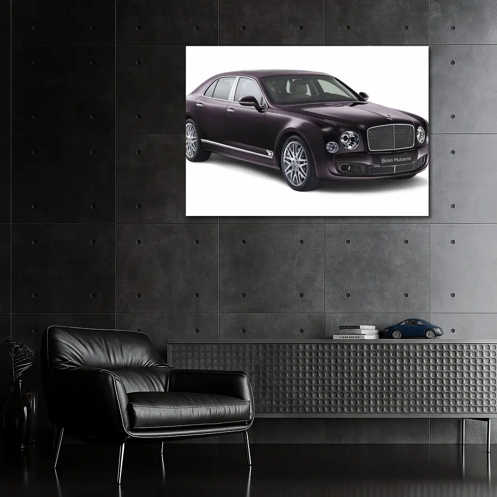 Bentley Mulsanne Birkin Edition Dark Purple – Wall Art