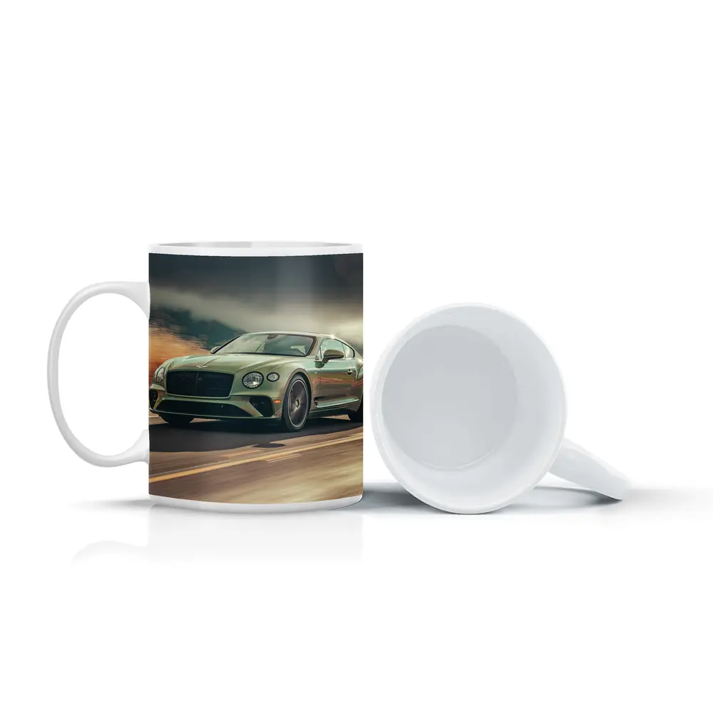 Bentley Continental GT Green Desert Highway Drive – Mugs
