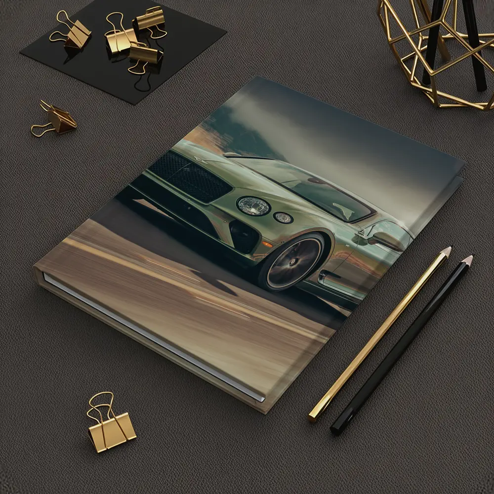 Bentley Continental GT Green Desert Highway Drive – Notebooks