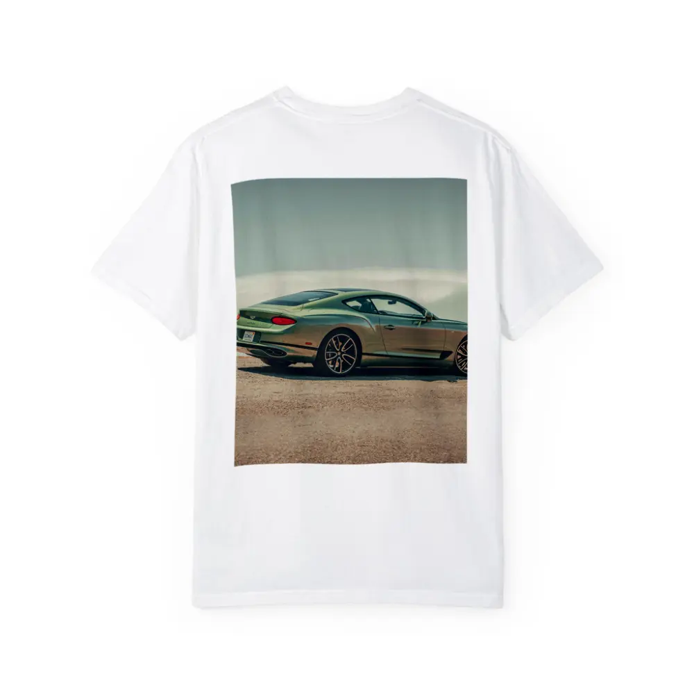 Bentley Continental GT Green Misty Highland Road – T-Shirts