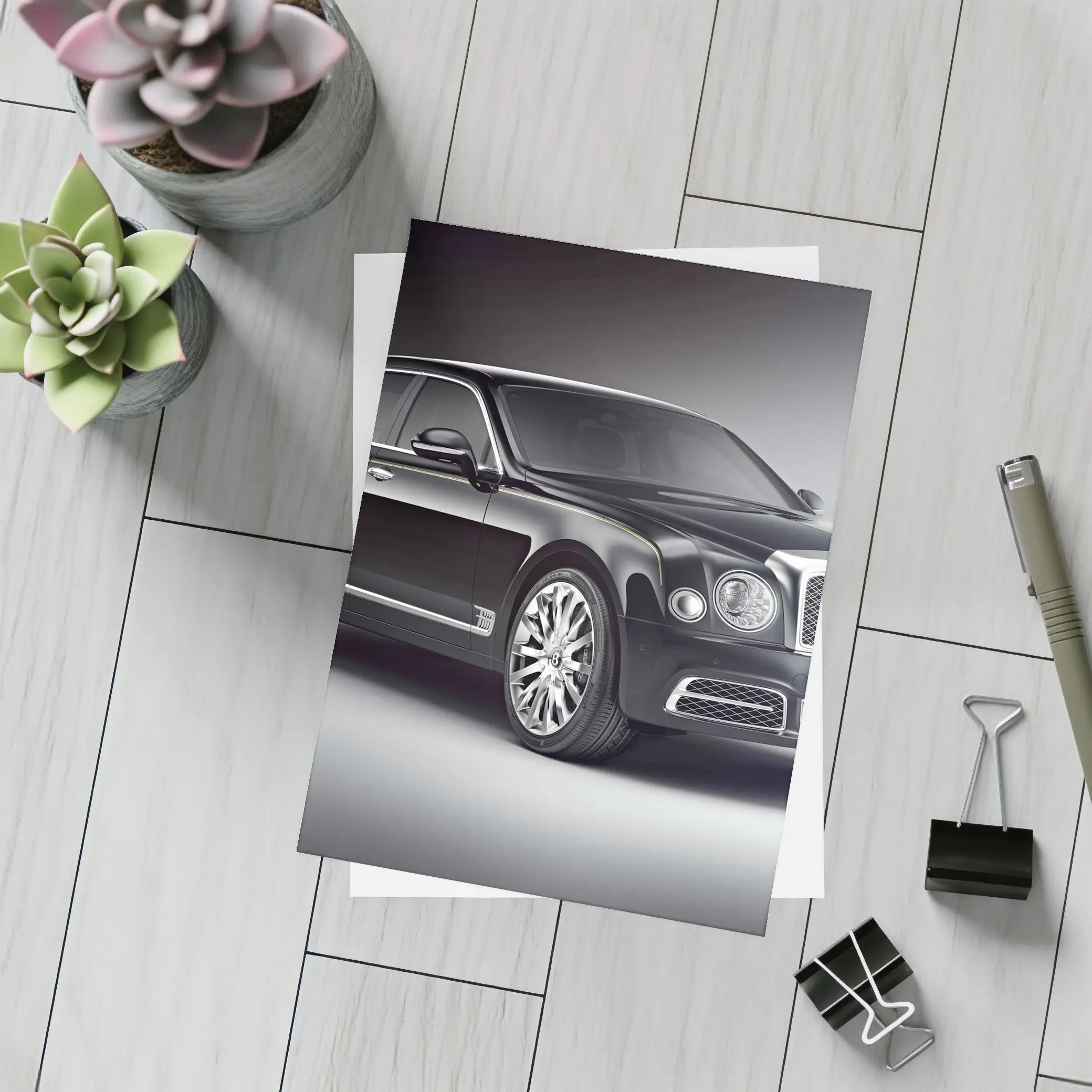 Bentley Mulsanne Extended Wheelbase Studio Shot – Postcards