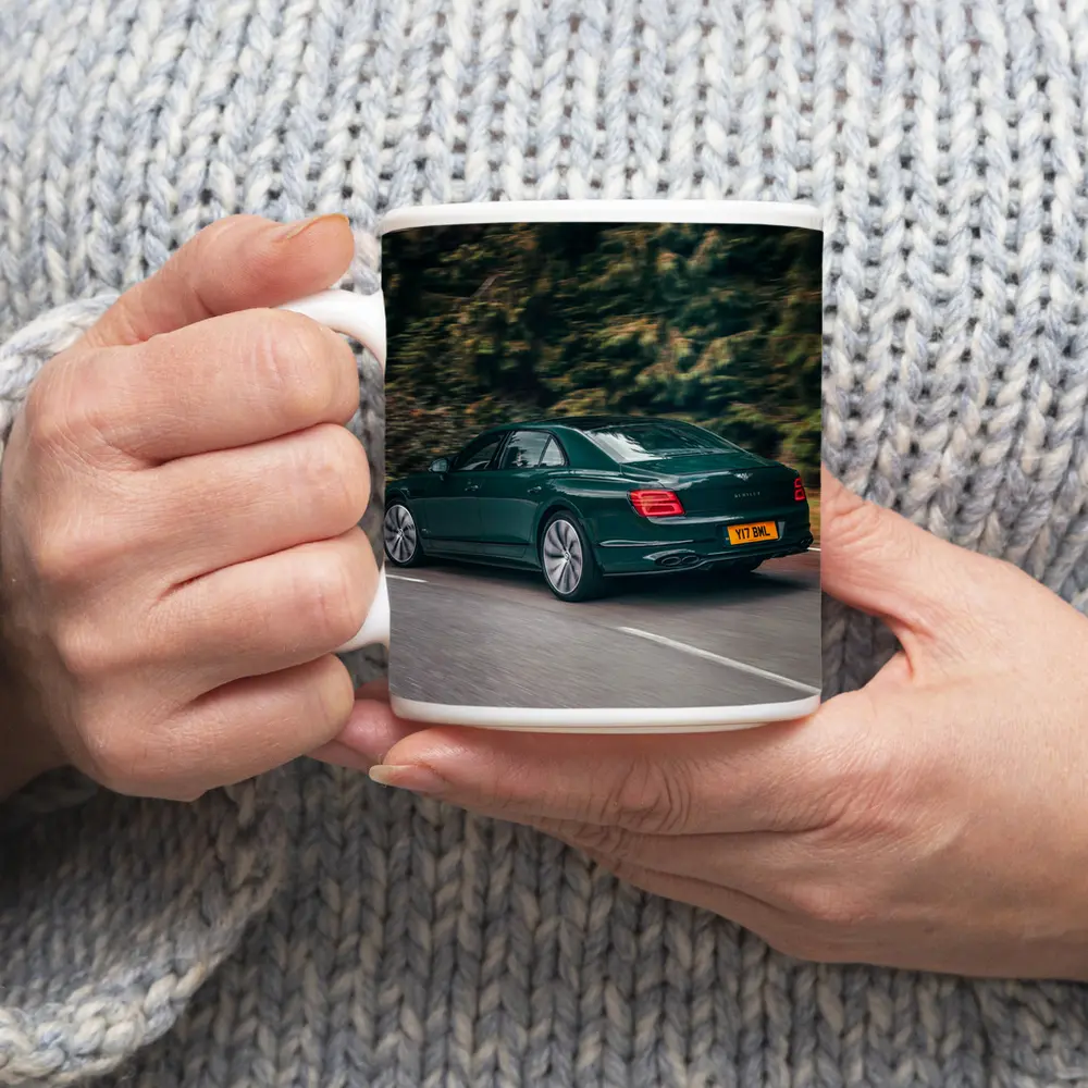 Bentley Flying Spur V8 Green Road Drive – Mugs