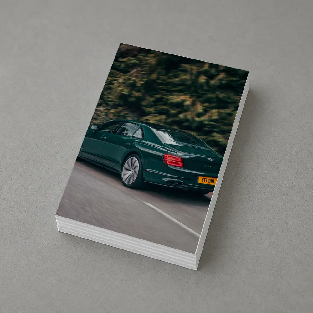 Bentley Flying Spur V8 Green Road Drive – Postcards