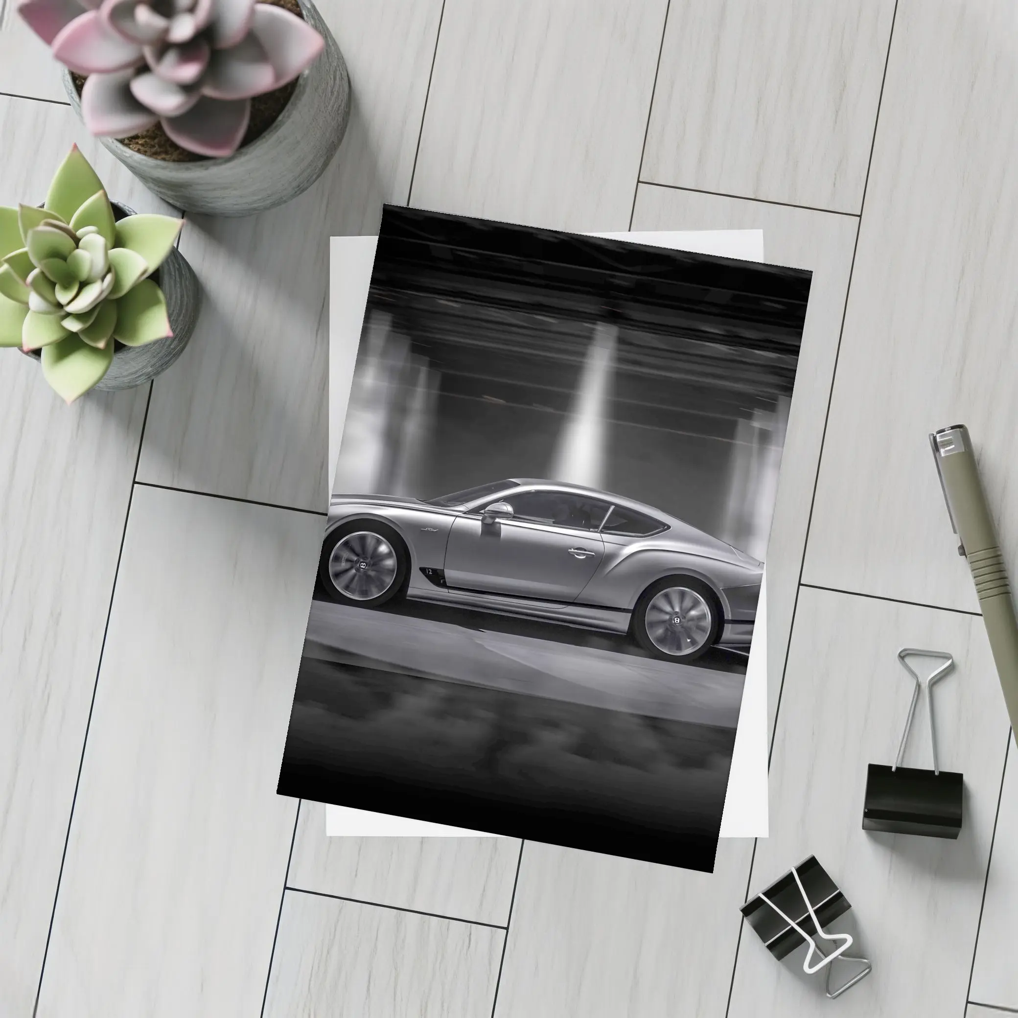 Bentley Continental GT Speed Dark Studio – Postcards