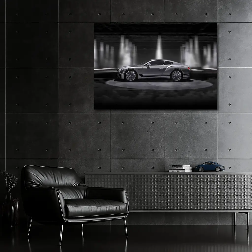 Bentley Continental GT Speed Dark Studio – Wall Art