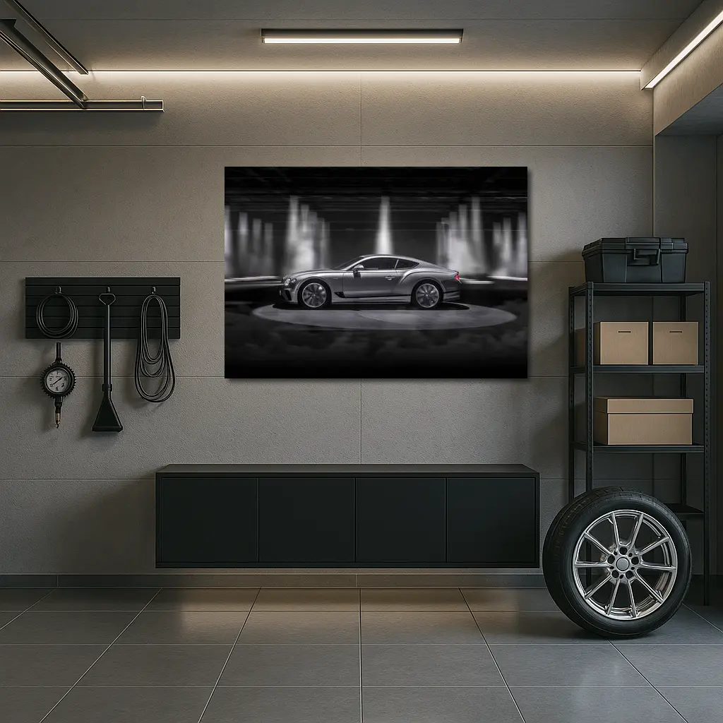 Bentley Continental GT Speed Dark Studio – Wall Art