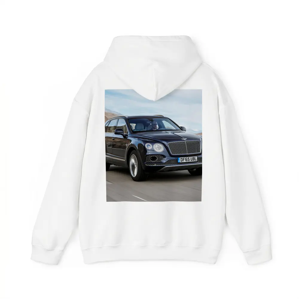 Bentley Bentayga Dark Blue Mountain Road Drive – Hoodies