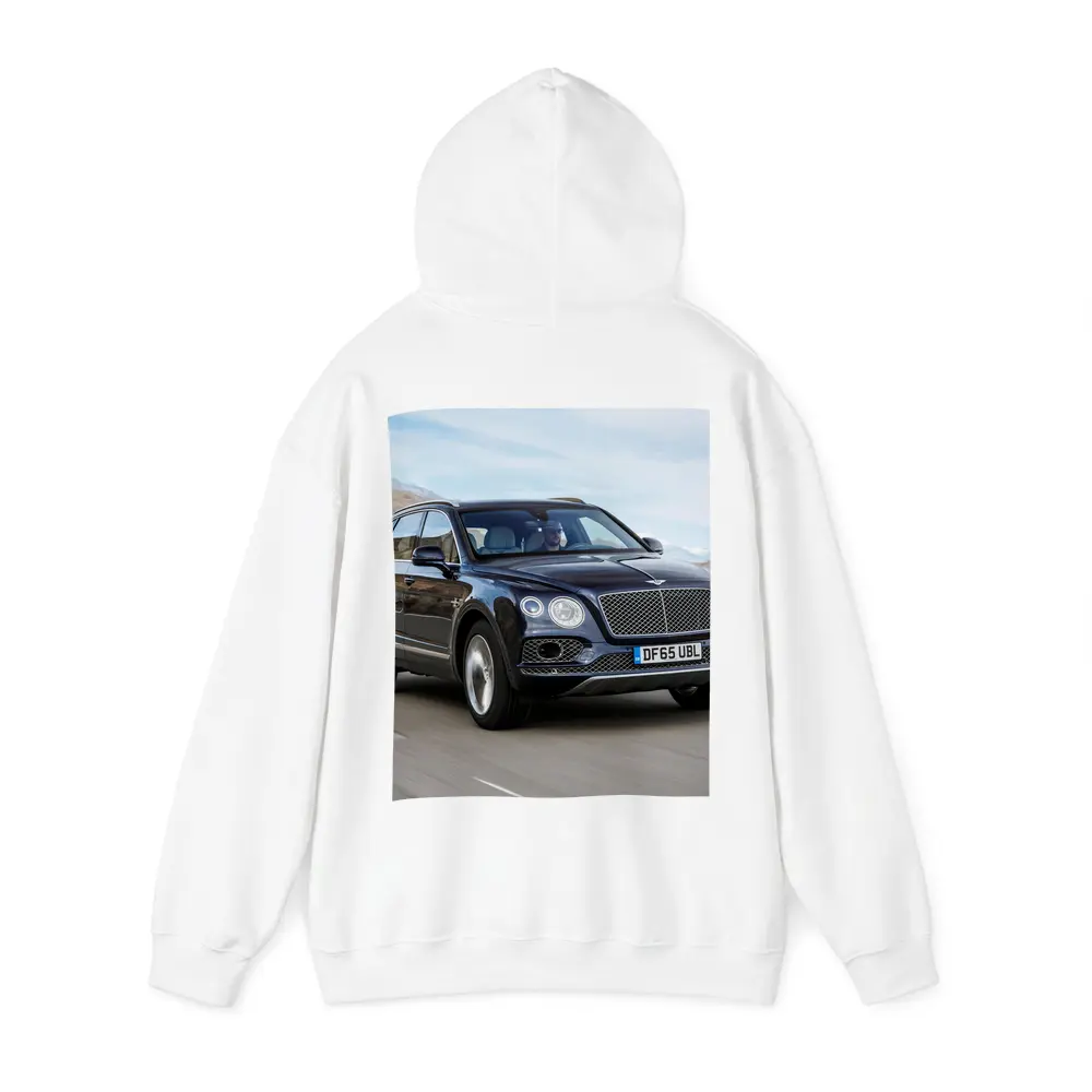 Bentley Bentayga Dark Blue Mountain Road Drive – Hoodies