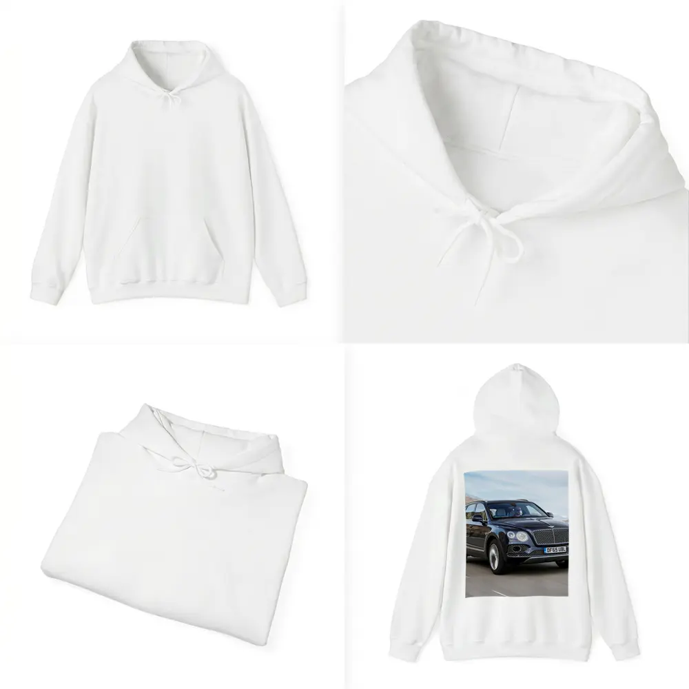 Bentley Bentayga Dark Blue Mountain Road Drive – Hoodies