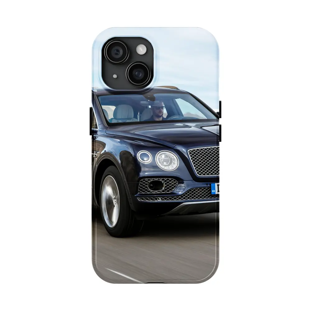 Bentley Bentayga Dark Blue Mountain Road Drive – Cases