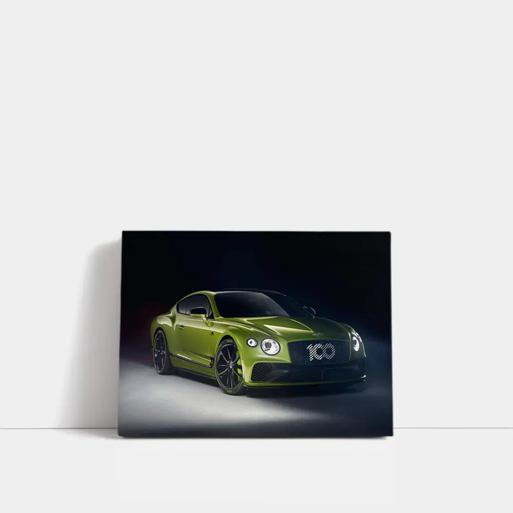 Bentley Continental GT Green Studio Shot – Wall Art