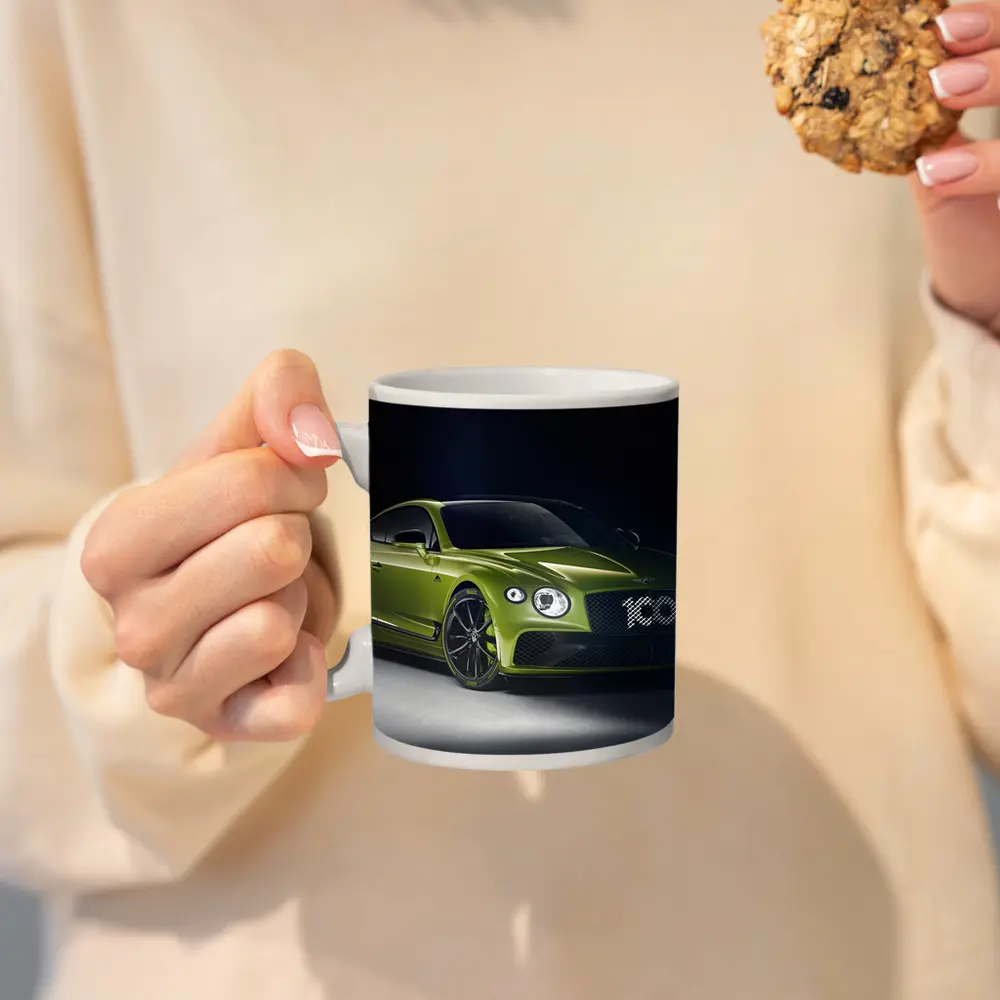 Bentley Continental GT Green Studio Shot – Mugs