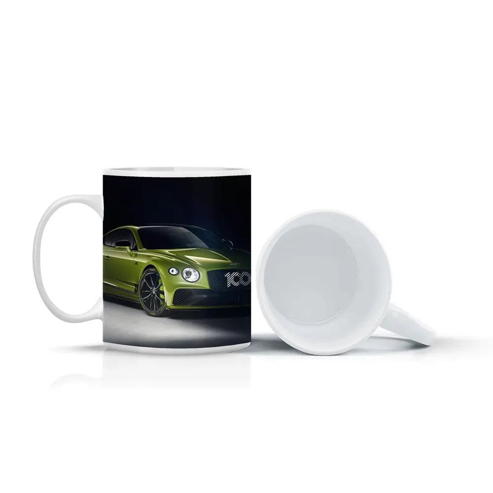 Bentley Continental GT Green Studio Shot – Mugs