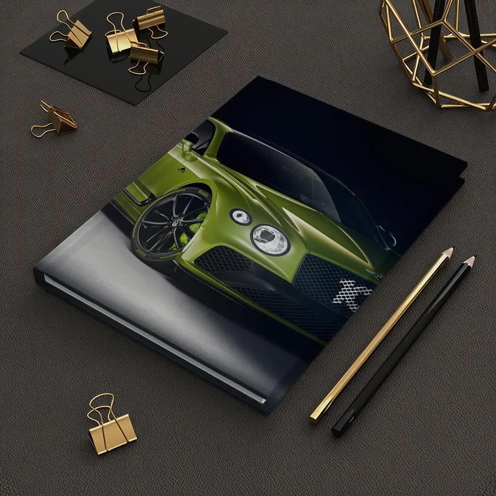 Bentley Continental GT Green Studio Shot – Notebooks