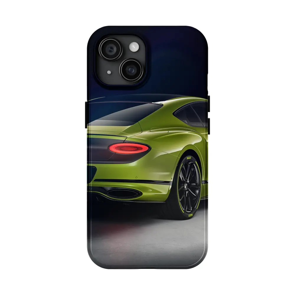 Bentley Continental GT Lime Green Studio Shot – Cases