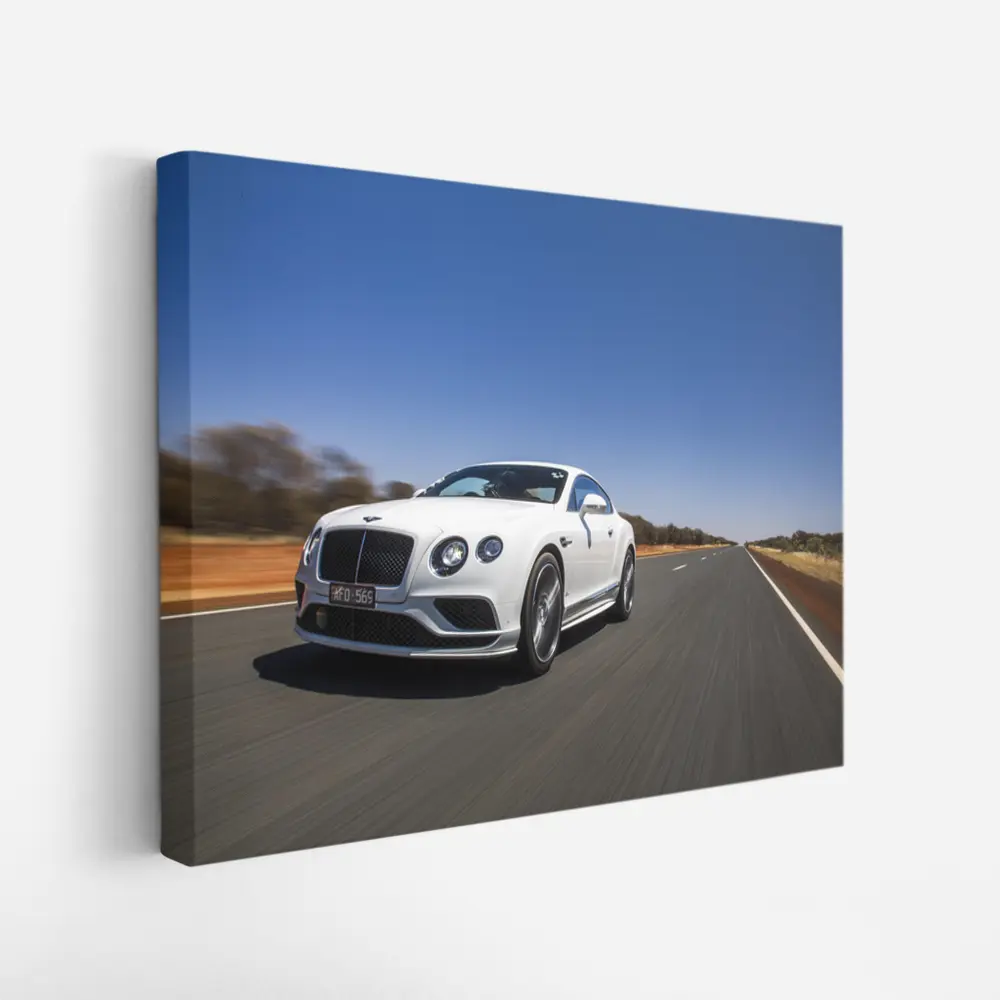 Bentley Continental GT Speed Australian Outback Road – Wall Art