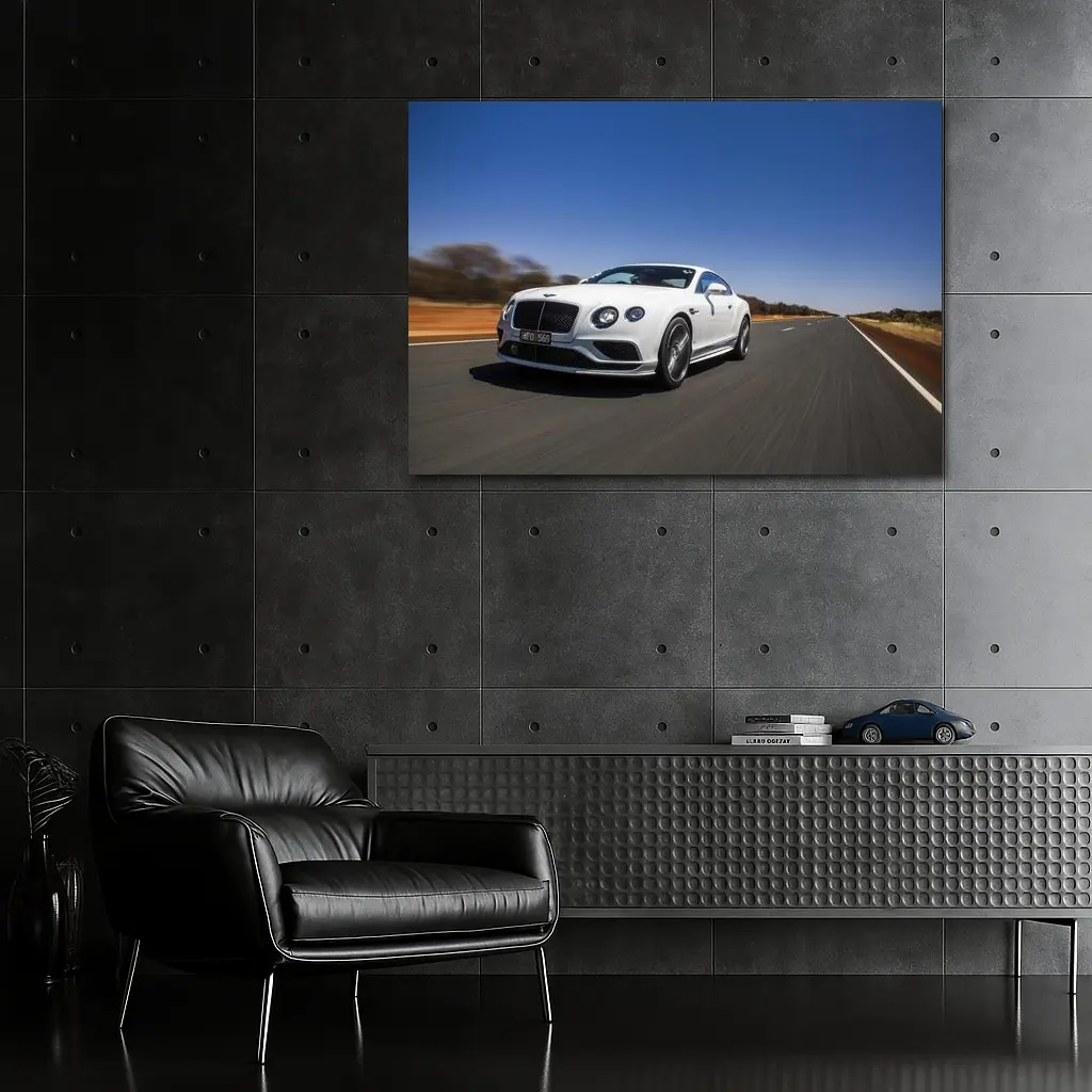 Bentley Continental GT Speed Australian Outback Road – Wall Art