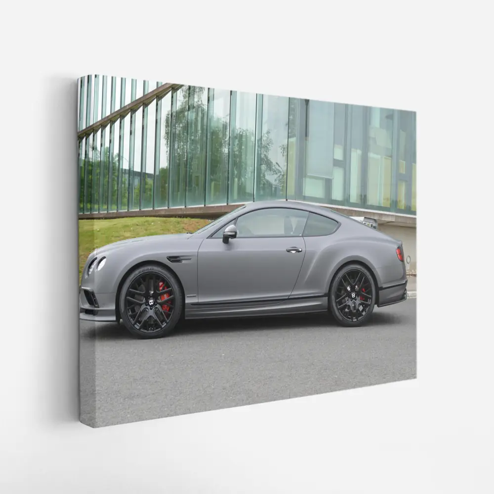 Bentley Continental GT Supersports Matte Gray – Wall Art